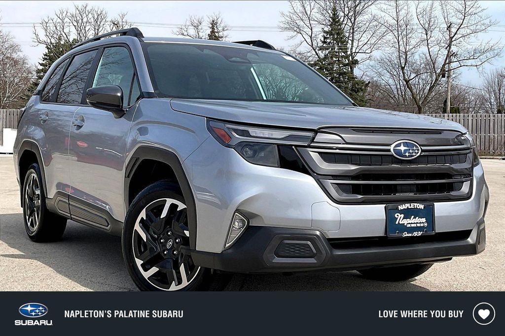 Ice Silver Metallic 2026 Subaru Forester Limited Crossover AWD SUV / Crossover All-Wheel Drive Continuously Variable Transmission