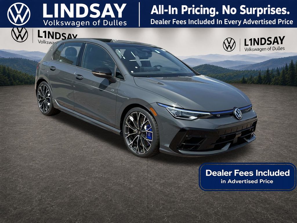 Graphite Gray 2026 Volkswagen Golf R Hatchback All-Wheel Drive 7-Speed Dual Clutch