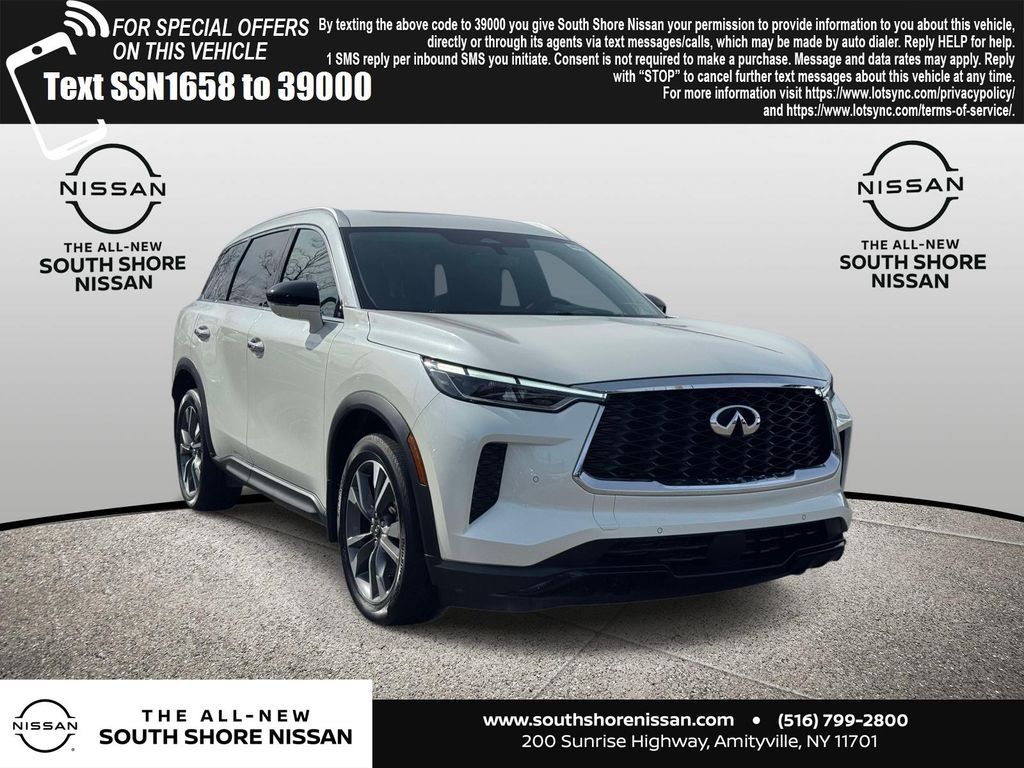 Majestic 2025 INFINITI QX60 Luxe AWD SUV / Crossover All-Wheel Drive 9-Speed Automatic