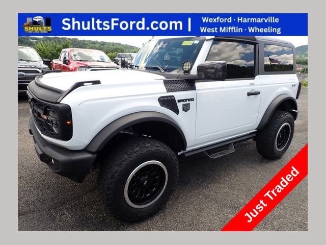 Oxford White 2022 Ford Bronco SUV / Crossover Four-Wheel Drive 7-Speed Manual