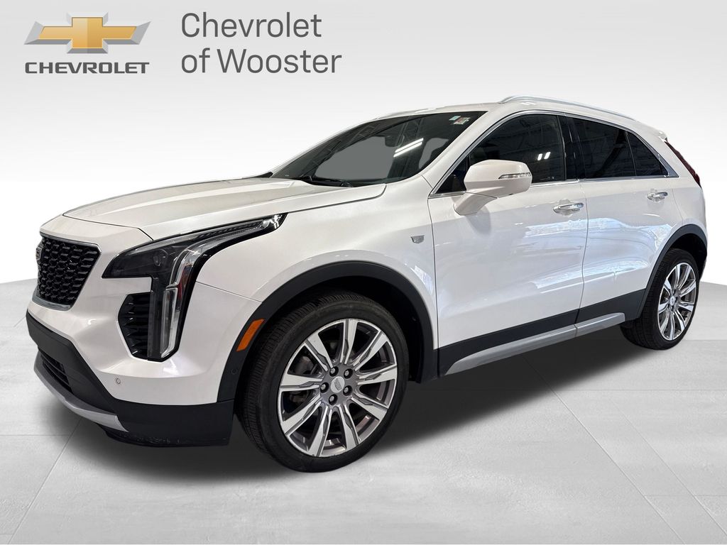 Crystal White Tricoat 2020 Cadillac XT4 Premium Luxury AWD SUV / Crossover Four-Wheel Drive 9-Speed Automatic