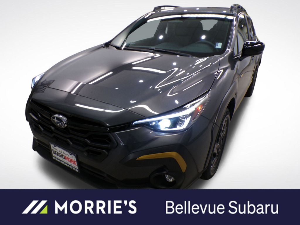 Magnetite Gray Metallic 2024 Subaru Crosstrek Sport AWD SUV / Crossover All-Wheel Drive Continuously Variable Transmission