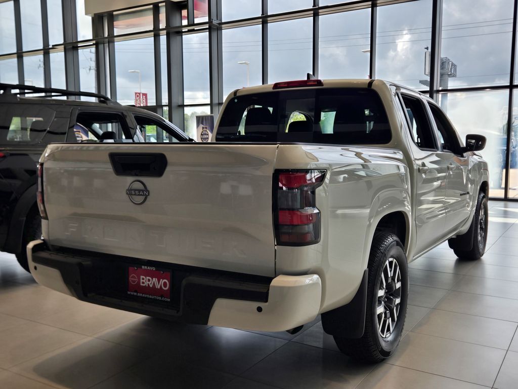 2027 Nissan Frontier SV White at South Houston Nissan