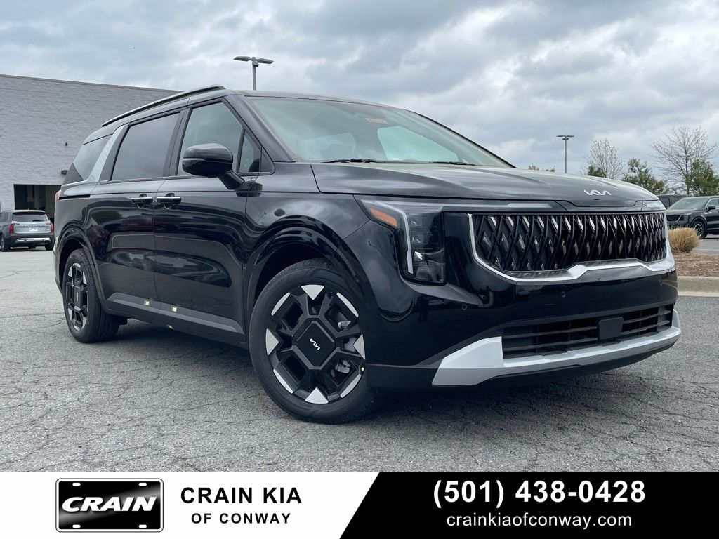 Aurora Black Pearl 2026 Kia Carnival EX FWD Minivan Front-Wheel Drive 8-Speed Automatic