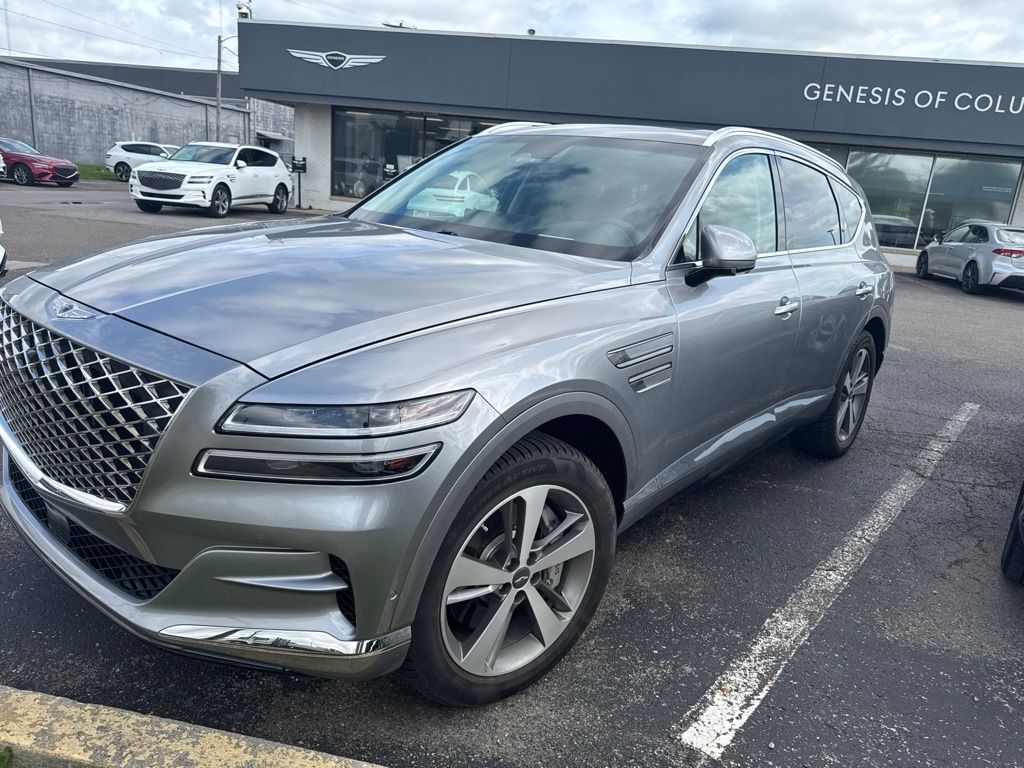 Savile Silver 2023 Genesis GV80 3.5T AWD SUV / Crossover All-Wheel Drive 8-Speed Automatic