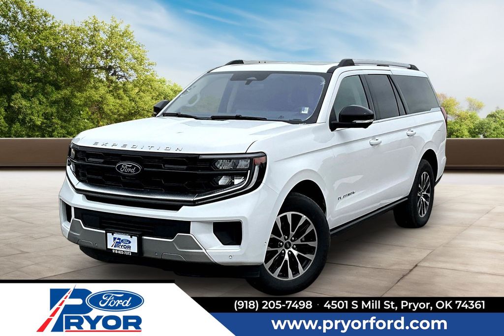 Oxford White 2025 Ford Expedition SUV / Crossover Four-Wheel Drive Automatic