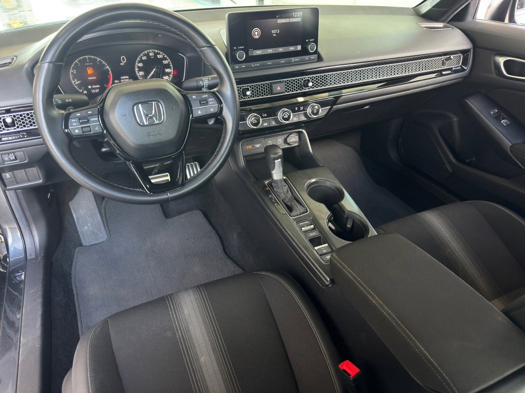 2025 Honda Civic Sport Silver at Baytown Hyundai