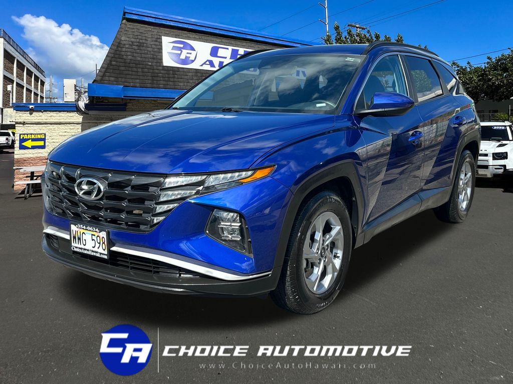 Intense Blue 2024 Hyundai Tucson SUV / Crossover Front-Wheel Drive 8-Speed Automatic
