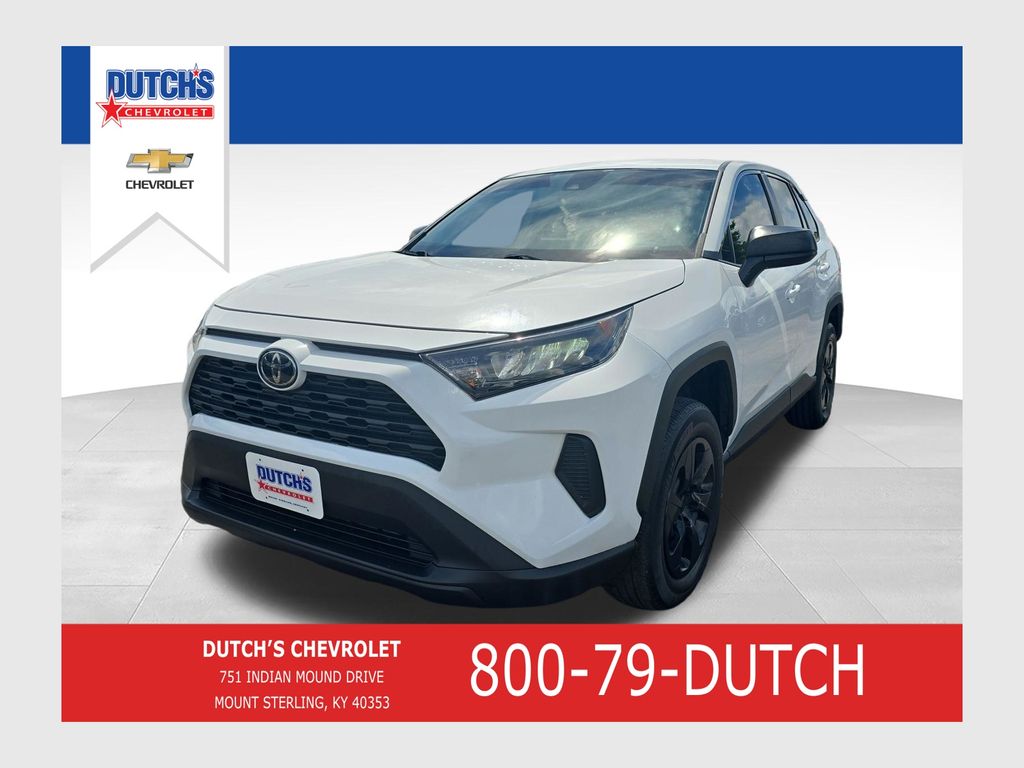 White 2022 Toyota RAV4 SUV / Crossover Front-Wheel Drive 8-Speed Automatic