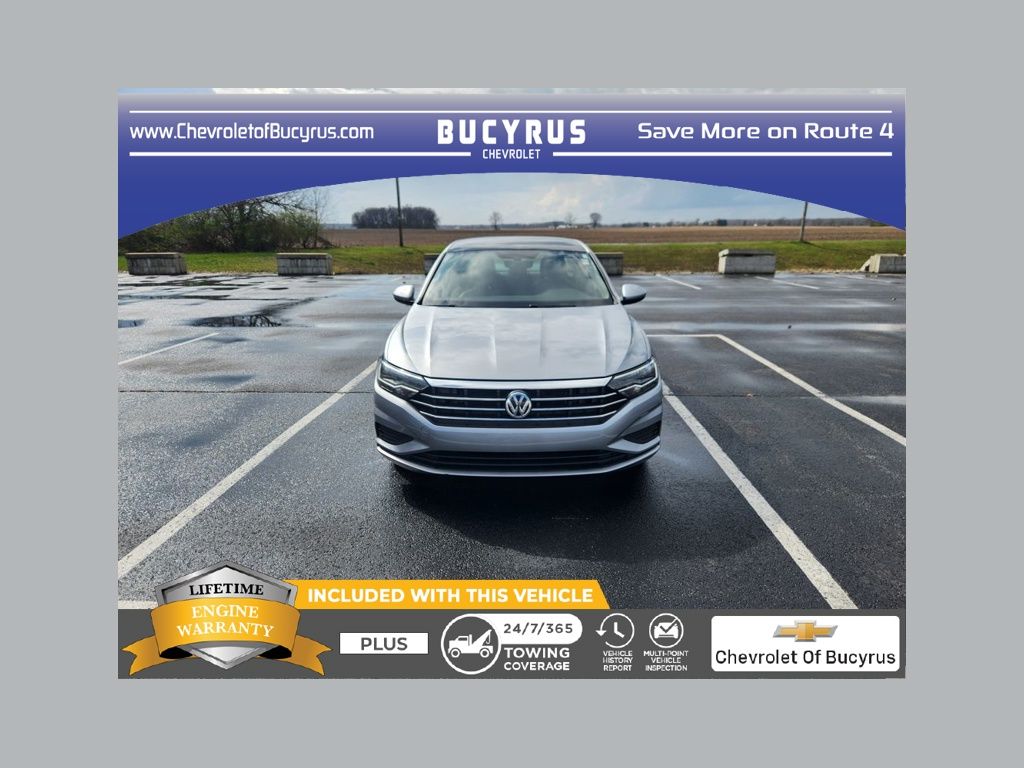 Silver Metallic 2020 Volkswagen Jetta SE FWD Sedan Front-Wheel Drive 8-Speed Automatic