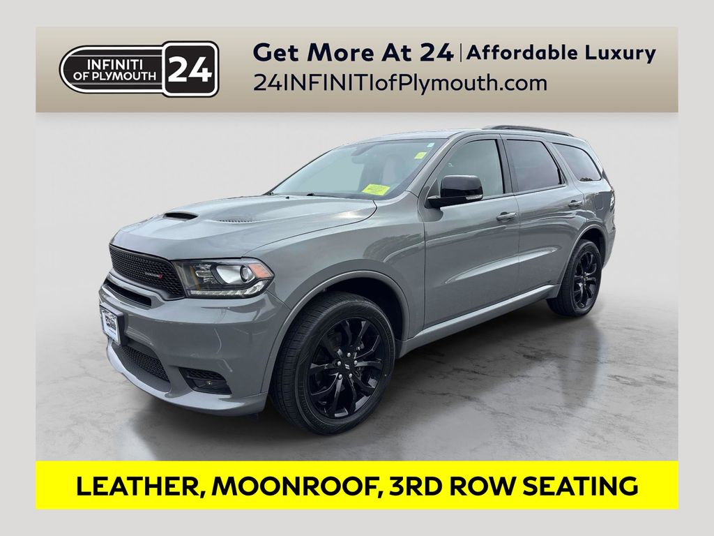 Gray Clearcoat 2020 Dodge Durango GT Plus AWD SUV / Crossover All-Wheel Drive 8-Speed Automatic
