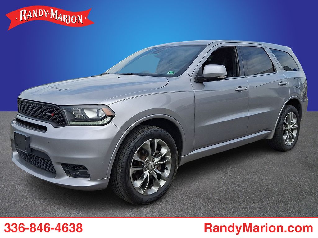 Silver (Billet Clearcoat) 2019 Dodge Durango GT Plus AWD SUV / Crossover All-Wheel Drive 8-Speed Automatic
