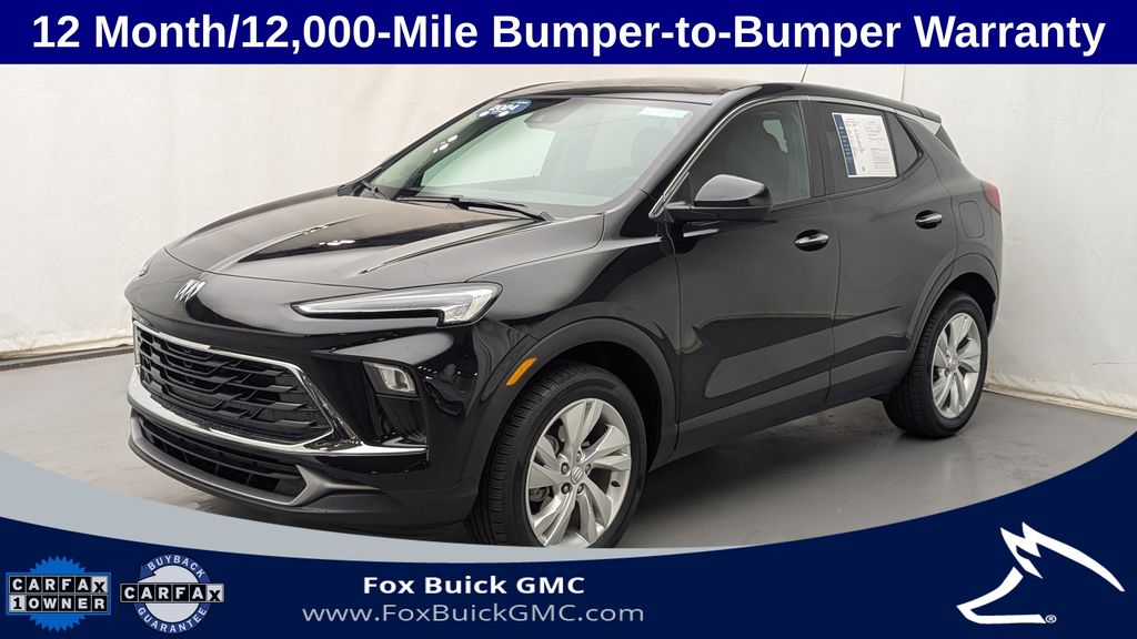 Black (Ebony Twilight Metallic) 2024 Buick Encore GX SUV / Crossover All-Wheel Drive 9-Speed Automatic
