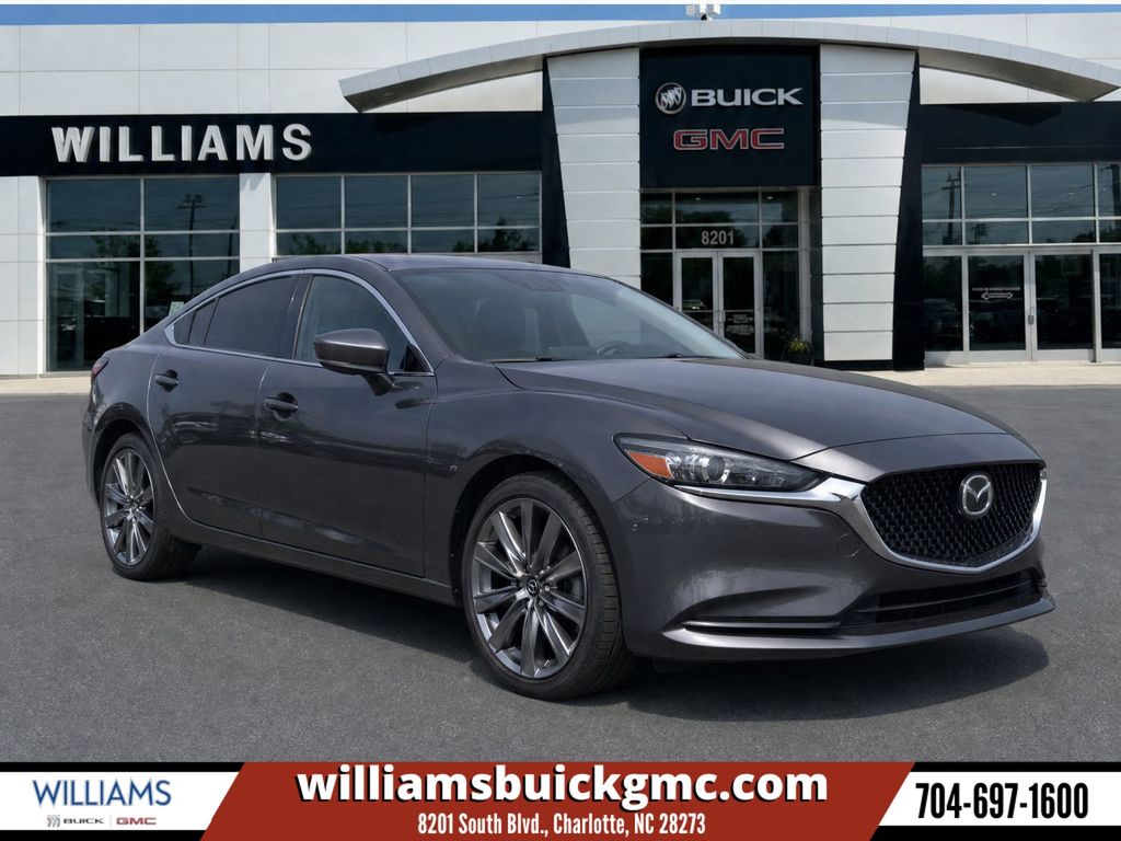 Machine Gray Metallic 2020 Mazda MAZDA6 Sedan Front-Wheel Drive 6-Speed Automatic