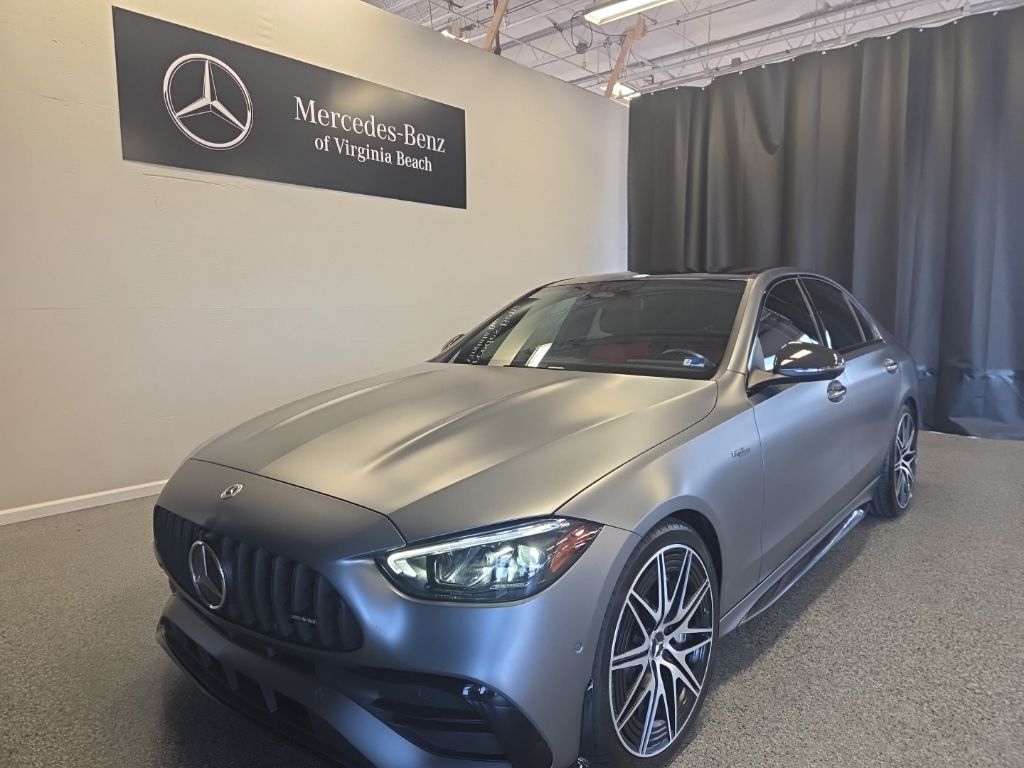 MANUFAKTUR Selenite Gray Magno 2023 Mercedes-Benz C-Class Convertible All-Wheel Drive 9-Speed Automatic