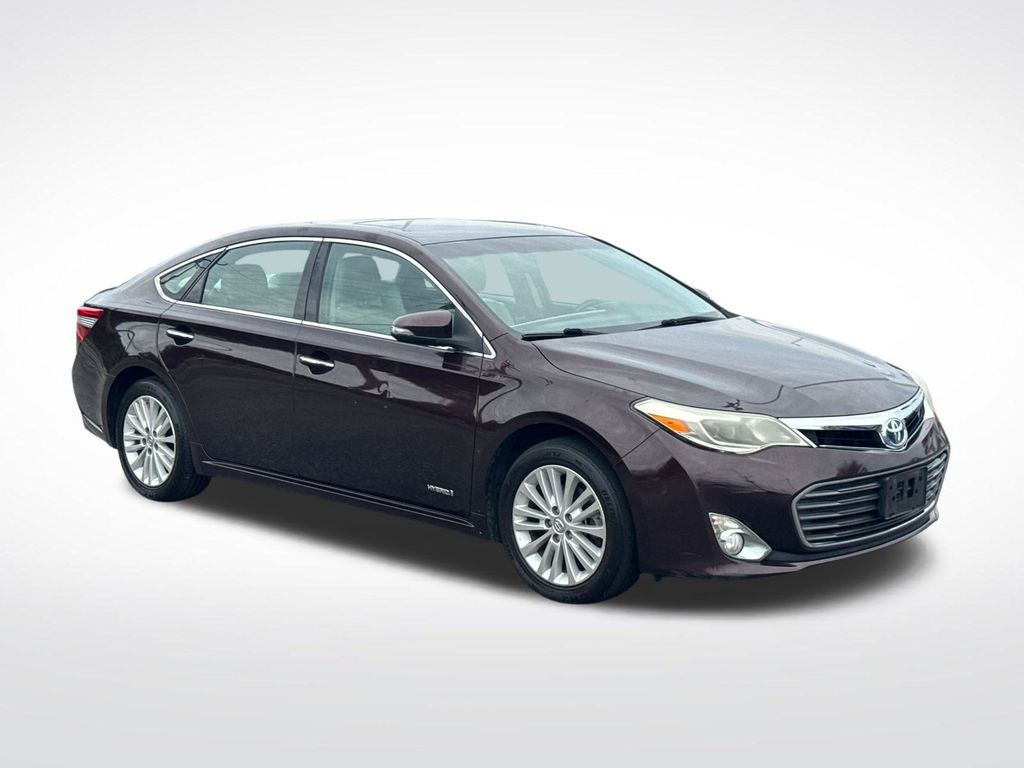Red (Sizzling Crimson Mica) 2015 Toyota Avalon Hybrid Sedan Front-Wheel Drive Continuously Variable Transmission