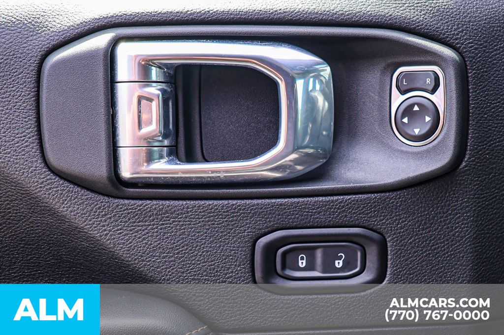 Used 2025 Black Jeep Sahara / MT Certified image 46