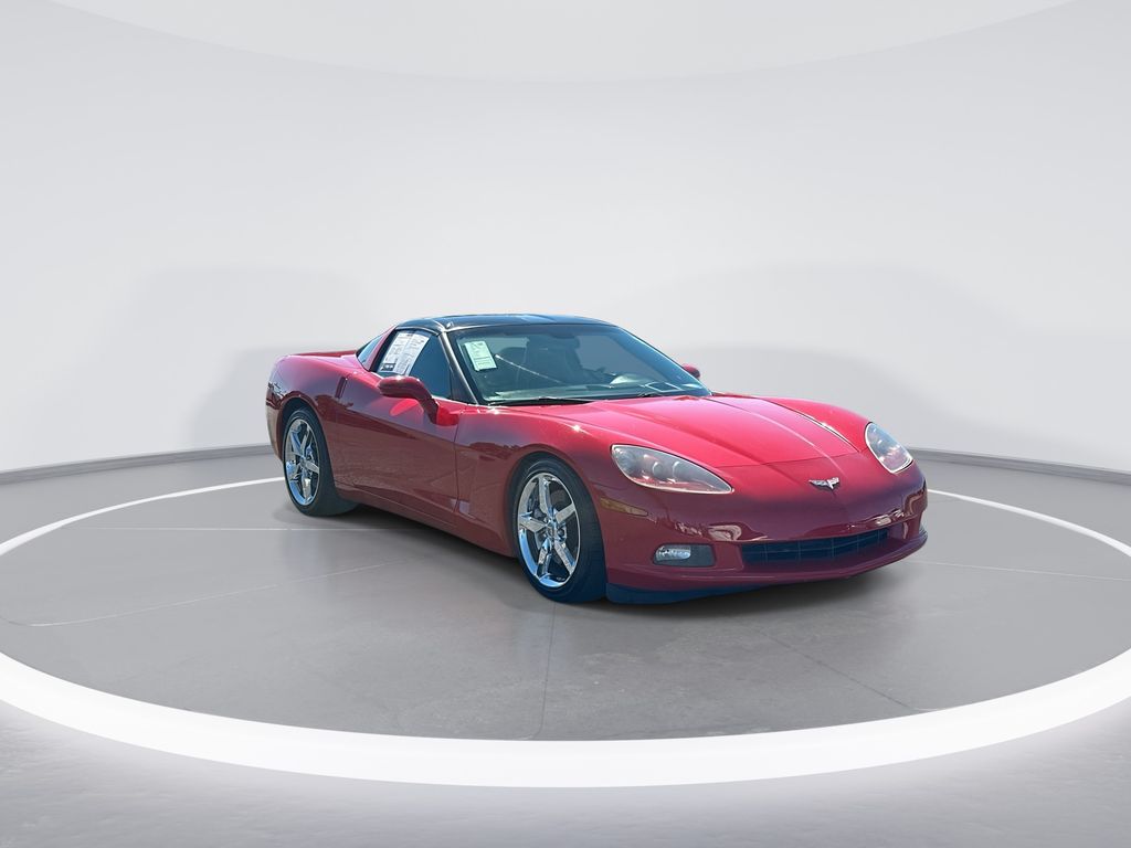 2005 Chevrolet Corvette Base Red at Mac Haik CDJR North Houston