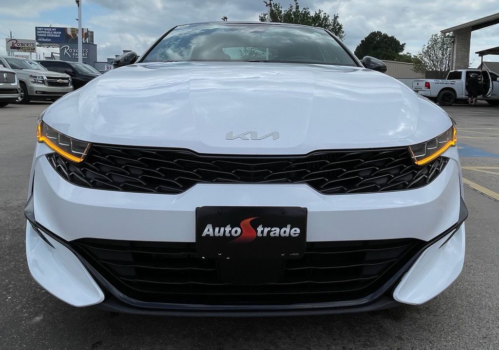 2022 Kia K5 GT-Line White at Joe Myers Mazda Kia