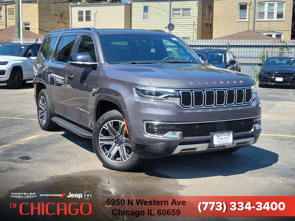 Baltic Gray Metallic Clearcoat 2024 Jeep Wagoneer SUV / Crossover Four-Wheel Drive 8-Speed Automatic