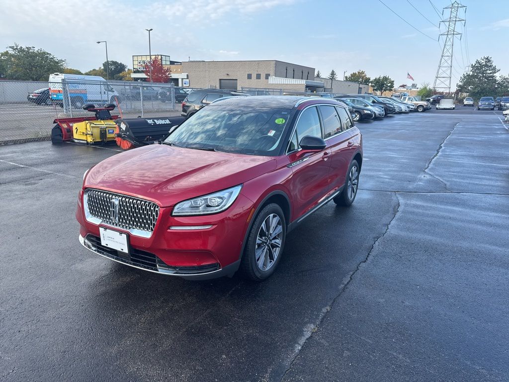 Red Carpet Metallic Tinted Clearcoat 2022 Lincoln Corsair Reserve AWD SUV / Crossover All-Wheel Drive 8-Speed Automatic