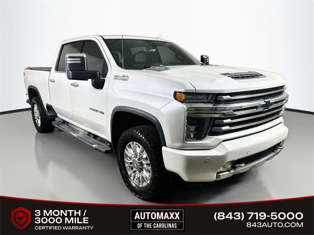White (Iridescent Pearl Tricoat) 2020 Chevrolet Silverado 2500HD Pickup Truck Four-Wheel Drive Automatic