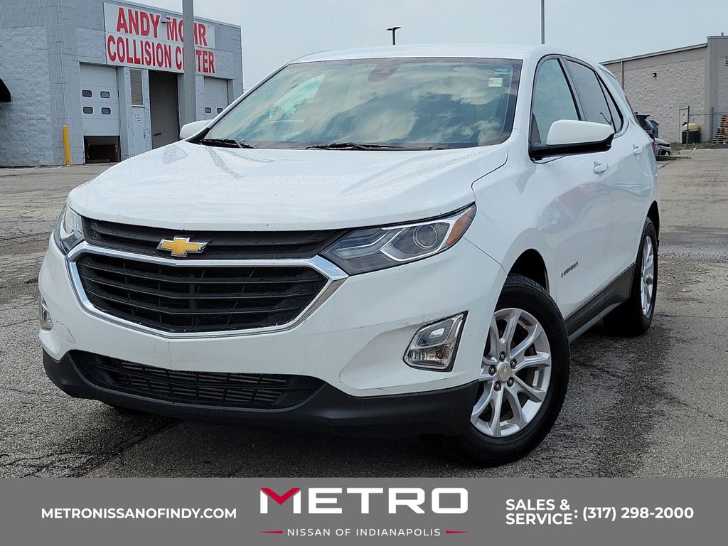 Summit White 2020 Chevrolet Equinox SUV / Crossover Four-Wheel Drive 6-Speed Automatic Overdrive
