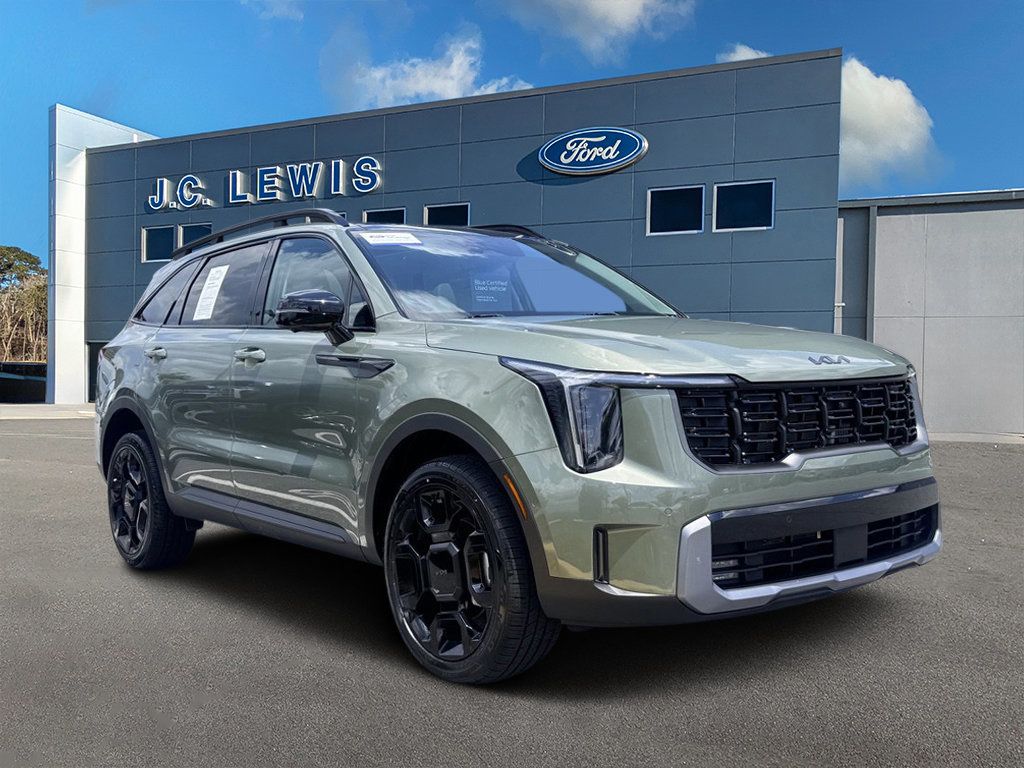 Jungle Green 2025 Kia Sorento SUV / Crossover All-Wheel Drive 8-Speed Dual Clutch
