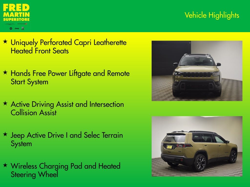 new 2026 Jeep Cherokee car, priced at $40,204