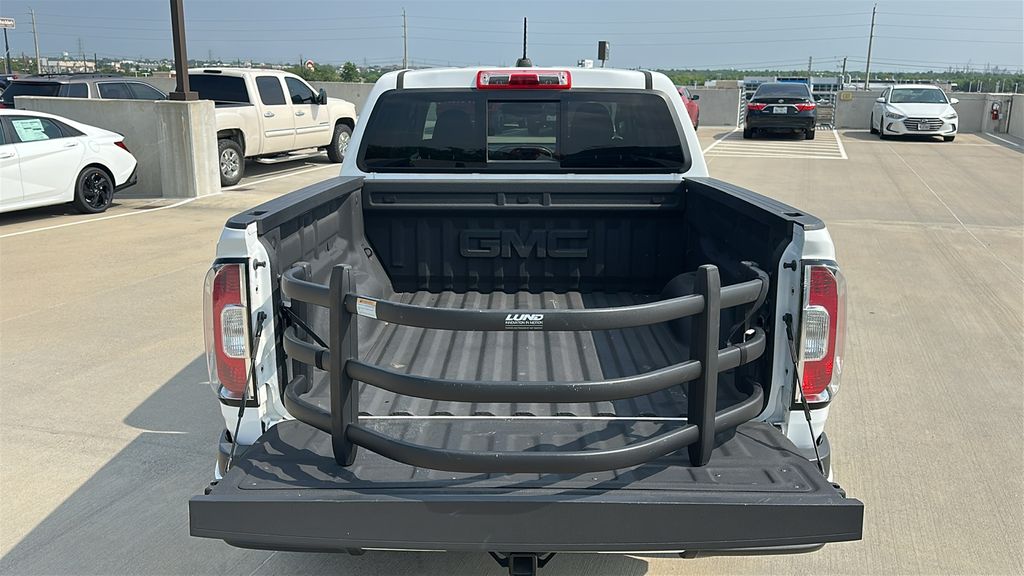 2021 GMC Canyon AT4 w/Leather White at AutoSavvy Houston Southwest