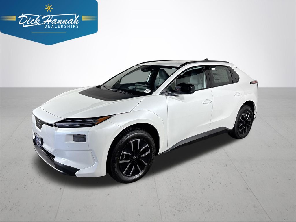 Cosmic White Pearl 2026 Subaru Solterra Premium AWD SUV / Crossover All-Wheel Drive 1-Speed Automatic