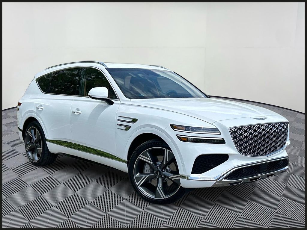 Alta White 2026 Genesis GV80 2.5T Prestige AWD SUV / Crossover All-Wheel Drive 8-Speed Automatic