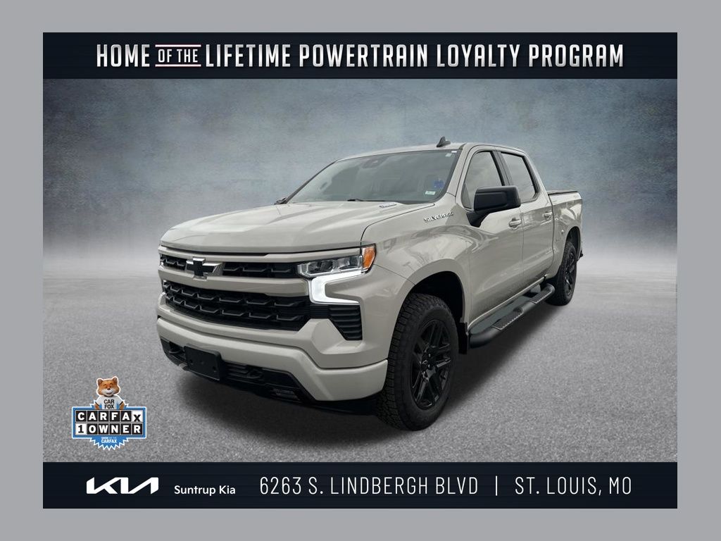 White Sands 2026 Chevrolet Silverado 1500 RST Crew Cab 4WD Pickup Truck Four-Wheel Drive 8-Speed Automatic