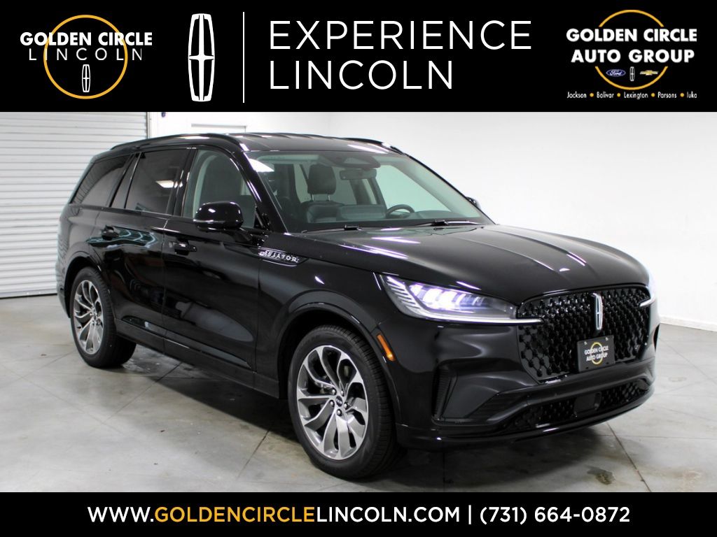 Black Metallic 2026 Lincoln Aviator SUV / Crossover Rear-Wheel Drive Automatic