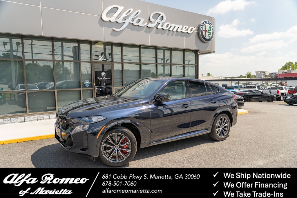Carbon Black Metallic 2026 BMW X6 SUV / Crossover All-Wheel Drive 8-Speed Automatic