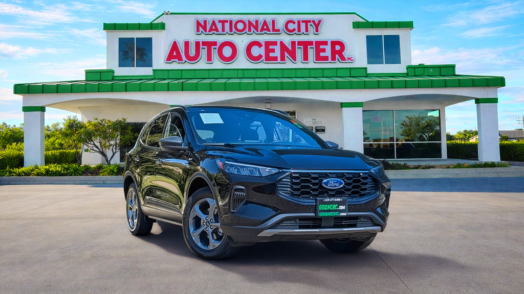 Agate Black Metallic 2025 Ford Escape SUV / Crossover All-Wheel Drive 8-Speed Automatic