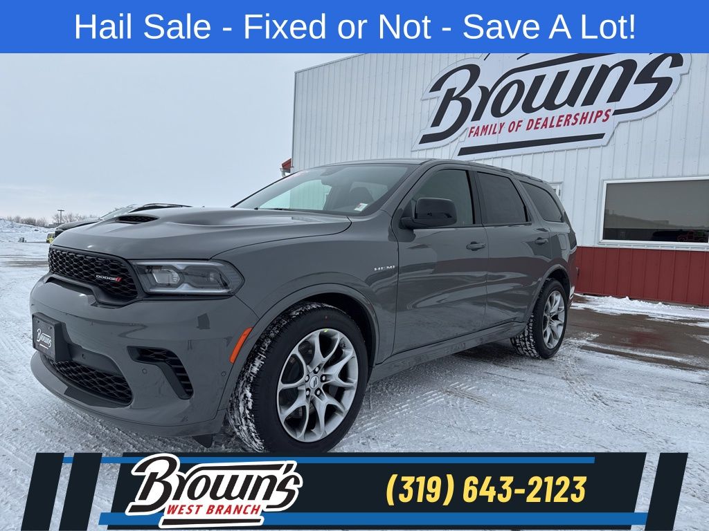 Destroyer Gray Clearcoat 2026 Dodge Durango GT HEMI AWD SUV / Crossover All-Wheel Drive 8-Speed Automatic