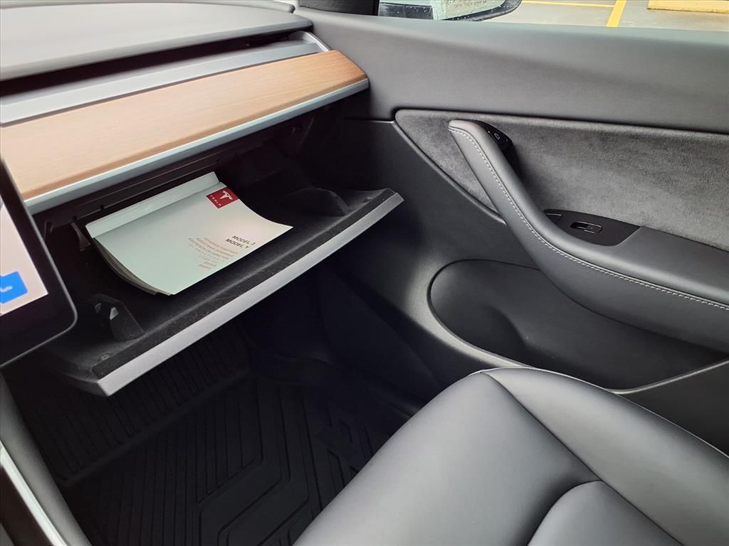 2021 Tesla Model Y Long Range White at Central Houston Nissan