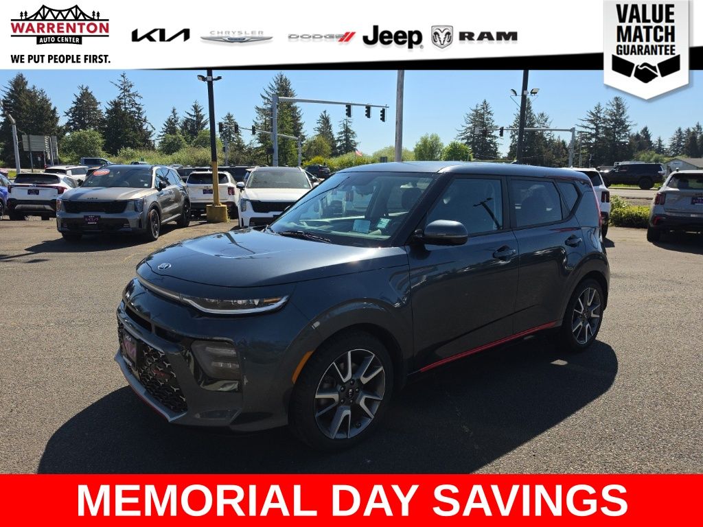 Gravity Gray 2020 Kia Soul GT-Line FWD SUV / Crossover Front-Wheel Drive 7-Speed Automatic