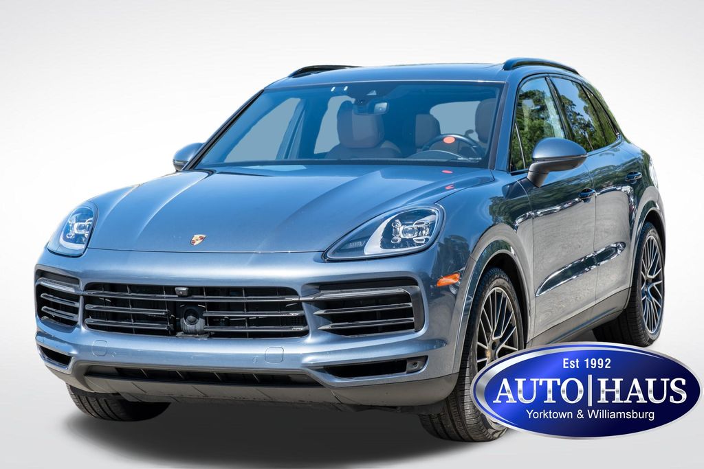 Biscay Blue Metallic 2019 Porsche Cayenne SUV / Crossover All-Wheel Drive 8-Speed Automatic