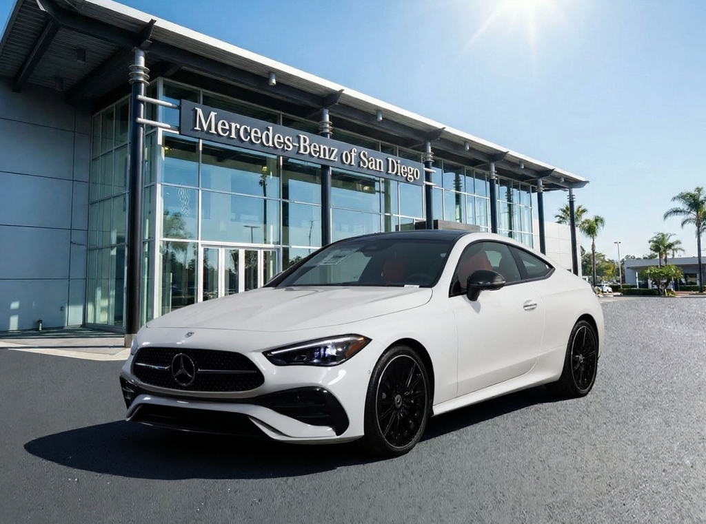 Polar White 2026 Mercedes-Benz CLE Convertible All-Wheel Drive 9-Speed Automatic