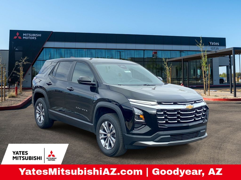 Mosaic Black Metallic 2025 Chevrolet Equinox LT FWD SUV / Crossover Front-Wheel Drive Continuously Variable Transmission