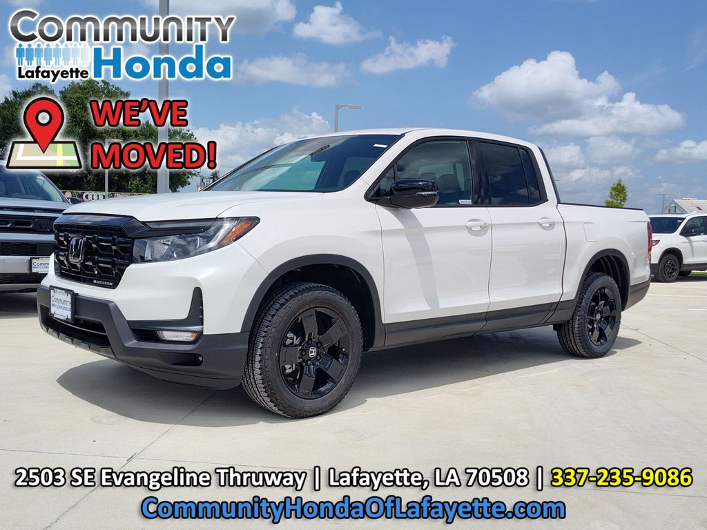 Platinum White Pearl 2026 Honda Ridgeline Pickup Truck All-Wheel Drive 9-Speed Automatic