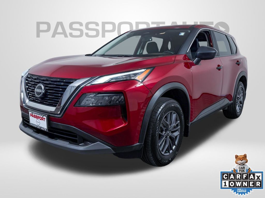 Red (Scarlet Ember Tintcoat) 2023 Nissan Rogue SUV / Crossover All-Wheel Drive Continuously Variable Transmission