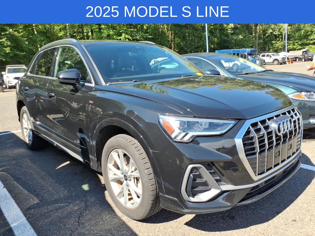 White 2025 Audi Q3 SUV / Crossover All-Wheel Drive 8-Speed Automatic