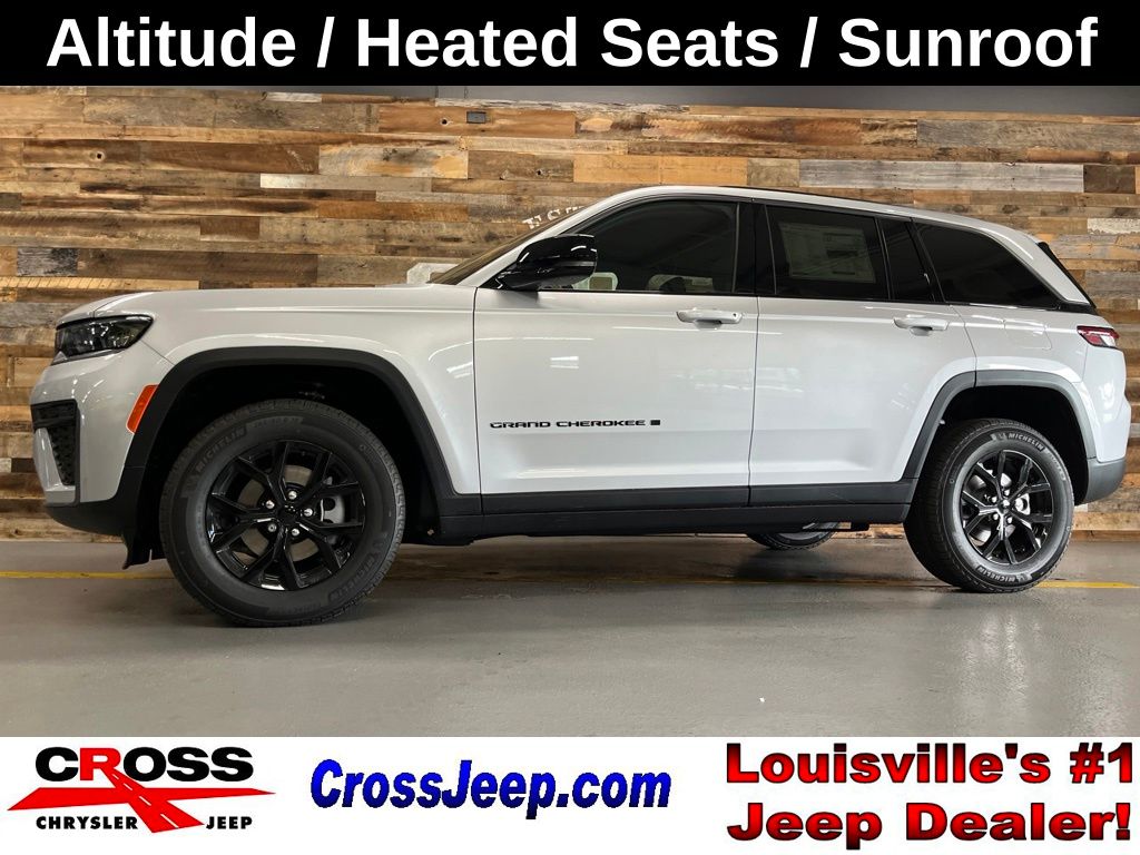 Silver 2026 Jeep Grand Cherokee SUV / Crossover Four-Wheel Drive 8-Speed Automatic