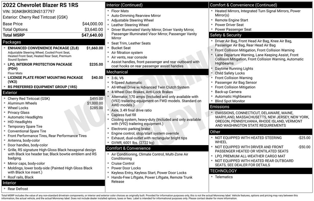 Used 2022 Chevrolet Blazer For Sale in Fort Wayne, IN