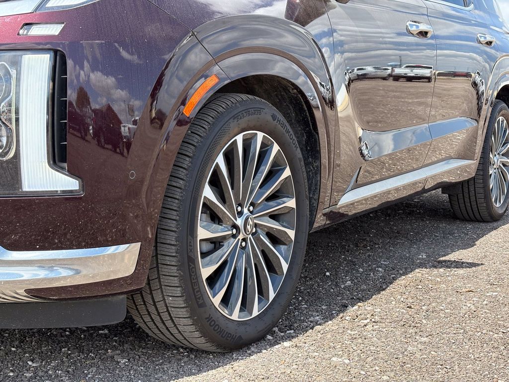 2023 Hyundai Palisade Calligraphy Red at Gullo Toyota