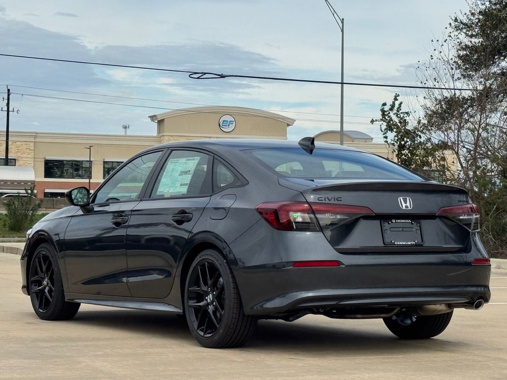 2026 Honda Civic Sport Gray at Classic Honda Galveston