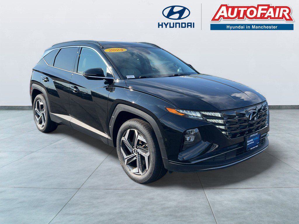 Black Pearl 2024 Hyundai Tucson SUV / Crossover All-Wheel Drive 8-Speed Automatic